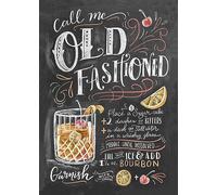 Cartello Call Me Old Fashioned Cocktail Targa In Ferro Appendere Tin Signs Per Camera Da Metto Caffè Toilette Cucina M
