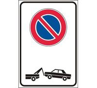 CARTELLO CM40X60 DIVIETO DI SOSTA+RIMOZIONE