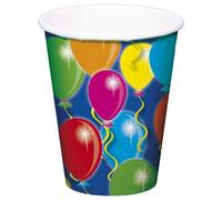 Cartello con palloncini - 8 pezzi