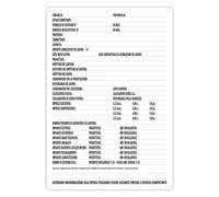 CARTELLO CONCESSIONE EDILIZIA cm 60 x 80