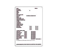 CARTELLO CONCESSIONE EDILIZIA DIREZIONE LAVORI MONOCOLORE- - cm70x100h. - 5 p...