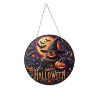 Cartello da Appendere in Legno di Halloween Ghirlande di legno con fantasmi e
