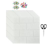 Cartello da parete in feltro - Cartello autoadesivo in feltro per bacheche adesive per la casa e l'ufficio | Organizzatore decorativo rimovibile per calendario, ricordi, piani di viaggio, memo