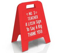 Cartello da scrivania per insegnanti con scritta "Thank You" (lingua italiana non garantita)