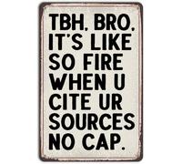 Cartello decorativo in latta per aula di inglese, divertenti regali per insegnanti di inglese e donne, cartello da parete retrò per aula di grammatica, scrittura, studio, decorazione per scuola super