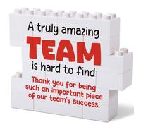 Cartello decorativo per collaboratori e colleghi, con scritta motivazionale per la squadra di colleghi, regalo di ringraziamento, regalo per l'ufficio "A Truly Amazing Team is Hard to Find",