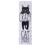 Cartello decorativo TIAKI "Crazy Cat Mum" - 1 pz