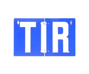 Cartello di avvertimento/informazione CARGOPARTS CARGO-ATIR