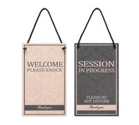 Cartello di benvenuto "Please Knock", cartello "Please Do Not Disturb"