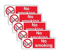 Cartello di sicurezza con scritta "Caution mind the step", in vinile autoadesivo altamente visibile e durevole, 300 mm x 100 mm (confezione da 5)