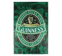 Cartello in legno Guinness - Design dell'etichetta Irlanda