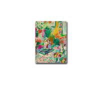 Cartello in metallo Henri Matisse Arte Matisse Donna sull'acqua Mostra vintage Adatto per bar all'aperto Caffetteria Arredamento retrò per la casa 12x16 pollici Cartello in latta