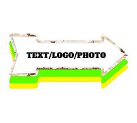 Cartello in metallo personalizzato per ufficio, affari, posto di lavoro, casa, cortile, segni freccia, scudi, segni d'amore, slogan decorativi, caricamento di immagini o testo, 12 colori, 7