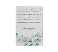 Cartello in metallo rustico con citazione positiva, decorazione da parete per la casa, "Sei tanto al servizio di Dio quanto ti prendi cura dei tuoi figli", poster dipinto per la casa, la cucina, il