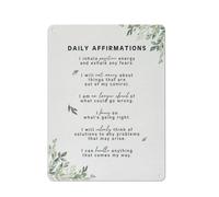 Cartello in metallo rustico, decorazione da parete con affermazioni quotidiane, opera d'arte positiva, stampa poster, decorazione per casa, camera da letto, 12x16 pollici