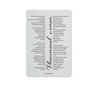 Cartello in metallo rustico, decorazione da parete con citazione ispiratrice di Maya Angelou, poster con stampe ispiratrici di poesie su una donna fenomenale, arte murale motivazionale, regalo per