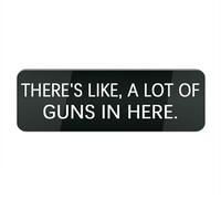 Cartello in plastica acrilica con scritta in inglese "This Area is Under The Jurisdiction of The Fun Police All Rules Subject to Change", 25,4 x 7,6 cm, resistente allo sbiadimento, per ufficio e casa