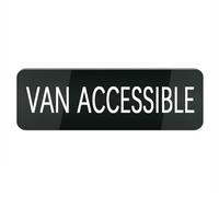 Cartello in plastica acrilica per persona molto importante, 25,4 x 7,6 cm, design elegante e di spicco, perfetto per porte d'ingresso, pareti, finestre