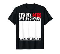 Cartello It's My 6th Birthday Maglietta