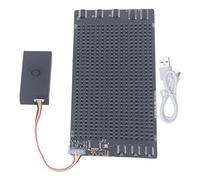 Cartello LED Programmabile, Schermo Scorrevole Flessibile 170x70mm, RGB, Batteria 3,7V - Controllo Bluetooth APP, Design DIY, Per Pubblicità e Decorazioni