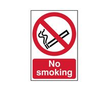 Cartello No Fumare - PVC 200 X 300Mm SCA0550