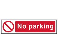 Cartello No Parking - PVC 200 X 50Mm SCA5056