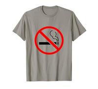 Cartello No Smoking Don't Smoke Maglietta