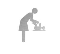 Cartello per bagno d'affari, nastro biadesivo per fissare perfettamente in meno di un minuto, cartelli da bagno per affari