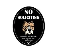 Cartello per la casa, non richiede sollecitazioni per la casa, 17 x 14 cm, realizzato in acrilico di alta qualità, durevole, resistente ai raggi UV e alle intemperie, retro adesivo, ideale per tenere lontano le stime, i venditori, i visitatori indesiderati.