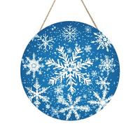 Cartello per porta personalizzato con sig di benvenuto in legno per porta d'ingresso inverno fiocco di neve segni in legno incompiuto targa in legno con corda decorazione domestica cartello da