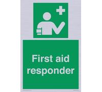 Cartello per soccorso pronto soccorso, 200 x 300 mm, A4P