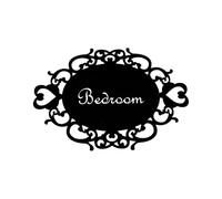 Cartello per WC, per camera da letto, bagno, WC, adesivo da parete, per segnaletica a specchio, indicatore ovale, decorazione per la casa, regalo per trasloco, adatto per ufficio, casa, porta pubblica