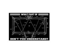 Cartello Pool Table What Part Of Don'T You Understand Targa In Ferro Parete Segnaletica Per Caffè Garage Bar Affari S