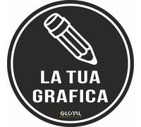 CARTELLO ROTONDO GRAFICA PERSONALIZZATA DECORAZIONE, PUNTO VENDITA, PROMOZIONALE