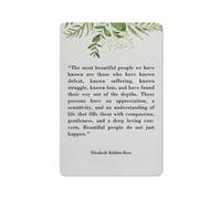 Cartello rustico in metallo con citazione "Le persone più belle", poesia, decorazione murale, poster, immagine, opera d'arte, regalo per casa e ufficio, 8x12 pollici