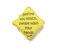 Cartello ""Safety 1st No Germi a Bordo""