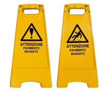 CARTELLO SEGNALE PERICOLO PAV.BAGNAT TRIANGOLO LAVAGGIO PAVIMENTI