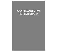CARTELLO SEGNALE STRADALE METALLICO GREZZO PER SERIGRAFIA 60x90 cm