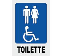 CARTELLO SEGNALETICO - TOILETTE mod. 3 - segnaletica segnale