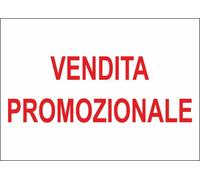 CARTELLO SEGNALETICO - VENDITA PROMOZIONALE SCRITTA - segnale