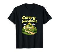 Cartello Stradale Corn-y Joke Ahead Country Farm Pun Maglietta