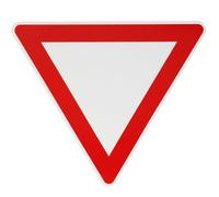 Cartello Stradale Dare Prezzo Nr. 205 StVO RAL Triangolo Segnale Stradale