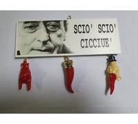 cartello targa FOREX 7,5x20 CM scio' scio cicciuve' toto' divertente amuleti