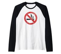 Cartello Vietato Fumare Maglia con Maniche Raglan