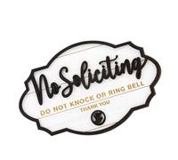 Cartello Vietato Vendere Per Casa - Insegna Anti Molestie - Decorazione Legno Divertente Accessori Casa Benvenuto Ufficio Appartamento Cancello Muro Giardino Cortile Vicini