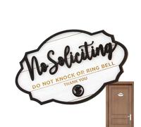 Cartello Vietato Vendere Porta a Porta per Casa,Targhe In Legno Per Divieto Vendita | Decorazione Pendente Benvenuto Casa, Arte Da Parete, Arredamento Domestico Per Finestra Aziendale, Appartamento, C