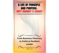 Carter J Joe A Life of Principle and Purpose (Tascabile)