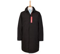 Carter & Jones Cappotto Pioggia Nero Classico Formale Giacca Lavoro Impermeabile