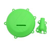 Carter motore per moto Motocross Protezione In Plastica Frizione Guardia Pompa Acqua Copertura KX450F 2016-2018 KX 450F Bici Per Moto Universale(2 Piece Set)