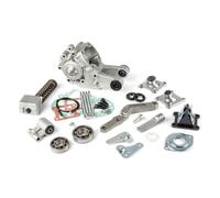 Carter Motore Polini completo con supporto, molla e pedale avviamento, 103 SP / MV